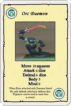HeroQuest Orc Daemon