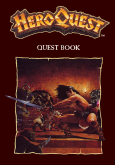 HeroQuest Game System + Advanced Quest Edition Quest Book 1st