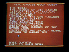 HeroQuest Quest Select 1